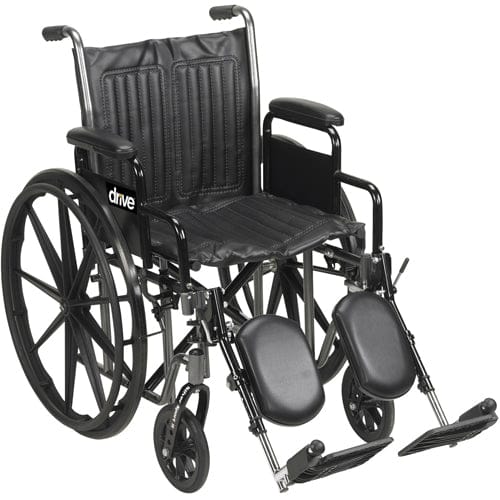 Complete Medical Wheelchairs & Accessories Wheelchair Econ Rem Desk Arms 20" w/ELR Dual Axle K1/K2