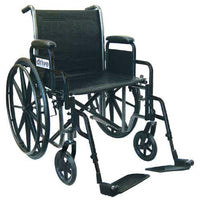 Complete Medical Wheelchairs & Accessories Wheelchair Econ Rem Desk Arms 16" w/ELR Dual Axle K1/K2