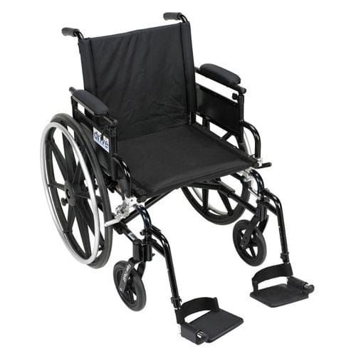 Complete Medical Wheelchairs & Accessories Viper Plus GT-Deluxe-Alum-SF Ltwt, Dual Axle 20" Univ Arms
