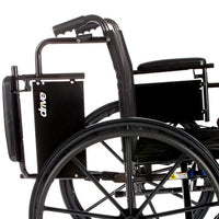 Complete Medical Wheelchairs & Accessories Cruiser X4 W/C 20" w/SF & Ht Adj Flip-Back Desk Arms