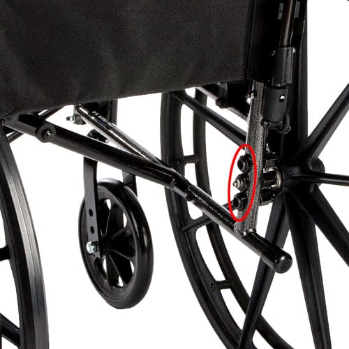 Complete Medical Wheelchairs & Accessories Cruiser X4 W/C 20" w/SF & Ht Adj Flip-Back Desk Arms