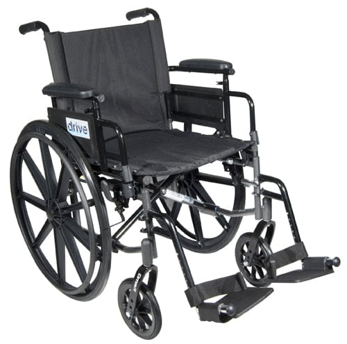 Complete Medical Wheelchairs & Accessories Cruiser X4 W/C 18" w/SF & Ht Adj Flip-Back Desk Arms
