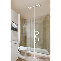 Complete Medical Aids to Daily Living The Wonder Security Pole White