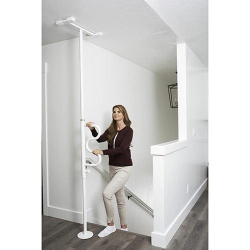 Complete Medical Aids to Daily Living The Wonder Security Pole White