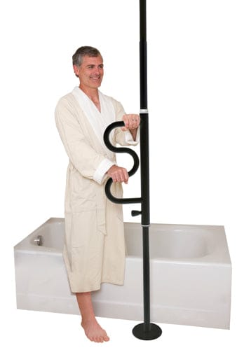 Complete Medical Aids to Daily Living The Wonder Security Pole Black