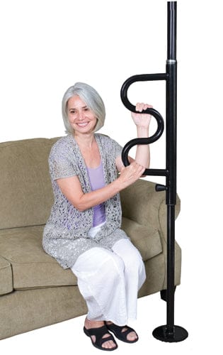 Complete Medical Aids to Daily Living The Wonder Security Pole Black