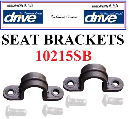 Complete Medical Mobility Products Seat Brackets only for 11053B (Pair)