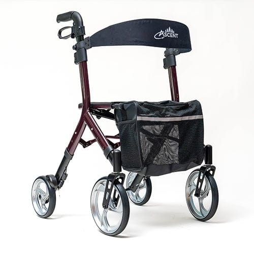 Complete Medical Mobility Products Ascent Euro-Style Rollator Brandywine