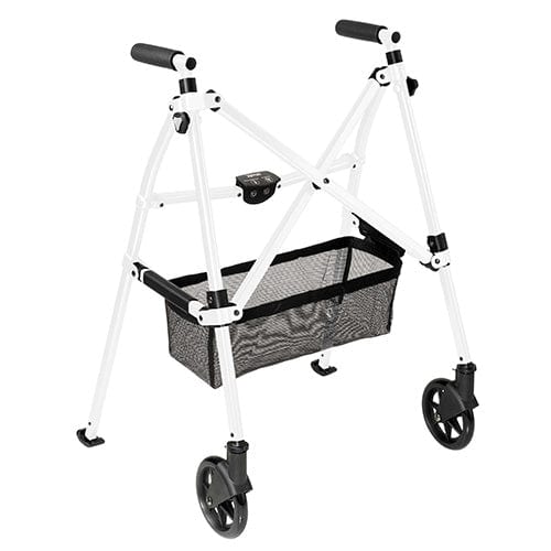 Complete Medical Mobility Products EZ Fold-N-Go Walker Vivid White