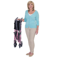 Complete Medical Mobility Products Wonder Rollator Regal Rose