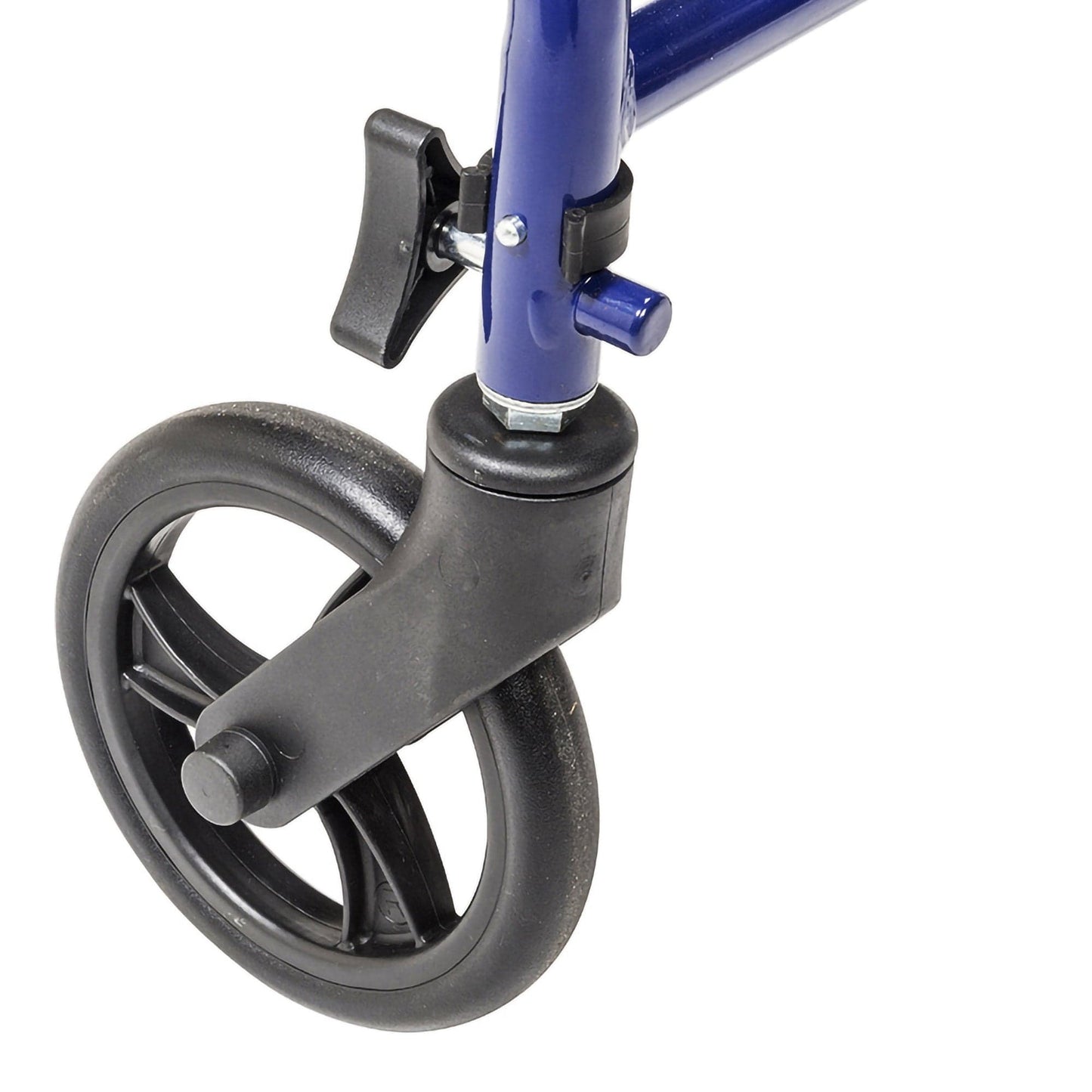 Drive Medical Rollators & Walkers 4 Wheel Rollator drive™ Blue Adjustable Height / Folding Steel Frame