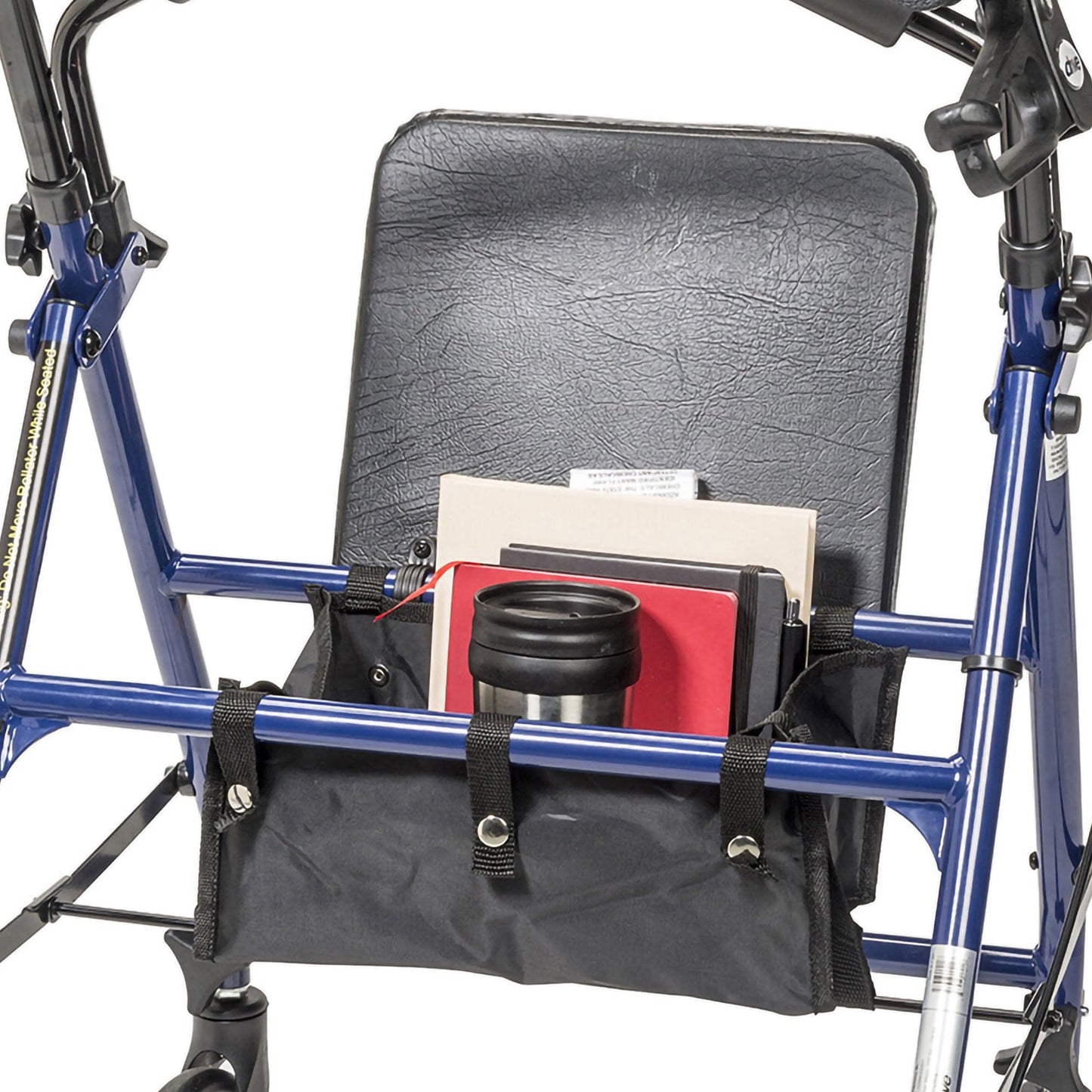 Drive Medical Rollators & Walkers 4 Wheel Rollator drive™ Blue Adjustable Height / Folding Steel Frame