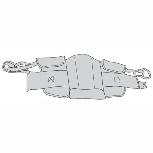 Complete Medical Mobility Products Sit-to-Stand Padded Sling Medium-Nylon