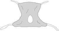 Complete Medical Mobility Products Patient Sling, Full Body Mesh Medium 53" x 42"