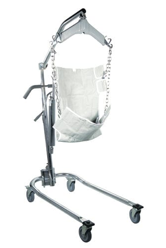 Complete Medical Mobility Products Patient Lift-Manual Hydrau w/6 Point Cradle & Chains -Drive