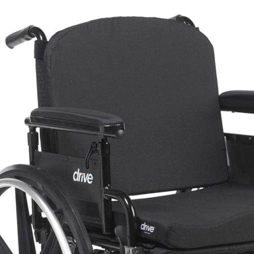 Complete Medical Wheelchairs & Accessories Wheelchair Back Cushion Adj Tension-Fits 16-21"w WC's