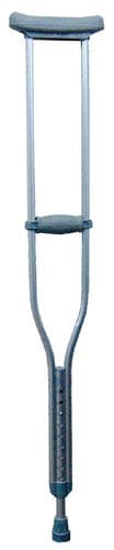 Complete Medical Mobility Products EZ Adjust, Alum Crutches Youth