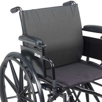 Complete Medical Wheelchairs & Accessories Wheelchair Back Cushion,20x17" General Use, w/Lumbar Support