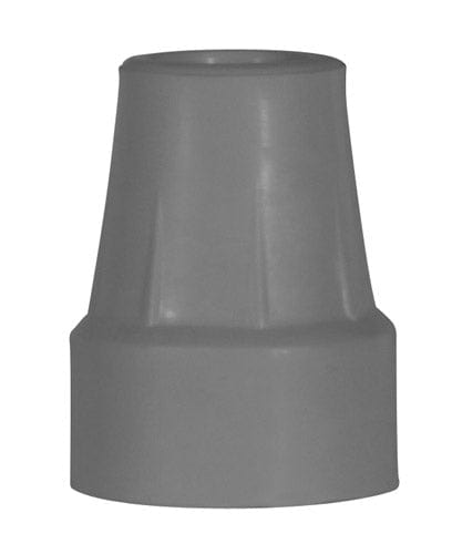 Complete Medical Mobility Products Crutch Tips Retail (pr) Grey Fits Cane/Crutch(7/8"diam)H/D