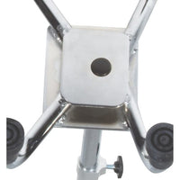 Complete Medical Mobility Products Quad Cane Heavy Duty Chrome Large Base 500# Capacity