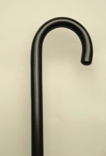 Complete Medical Mobility Products Wood Cane-7/8"x36" Black