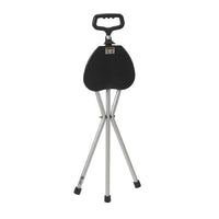 Complete Medical Mobility Products Cane Seat Adjustable w/Nylon Handle Bronze Folding