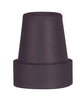 Complete Medical Mobility Products Cane Tips In Retail Box - Fits 3/4" Shaft Pk/2 Black