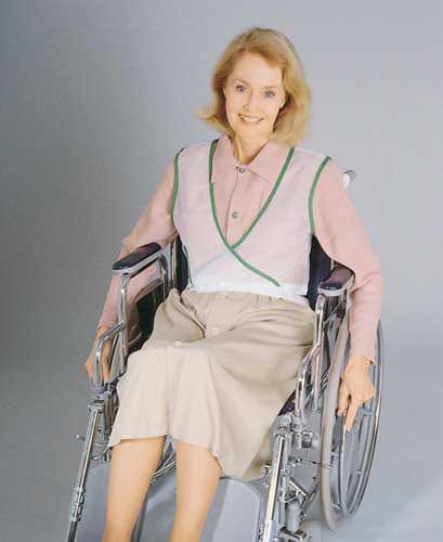 Complete Medical Wheelchairs & Accessories Body Control Vest Cross Over Type - Large