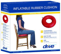 Complete Medical Wheelchairs & Accessories Red Rubber Inflatable Ring 15"/37.5cm Retail Box