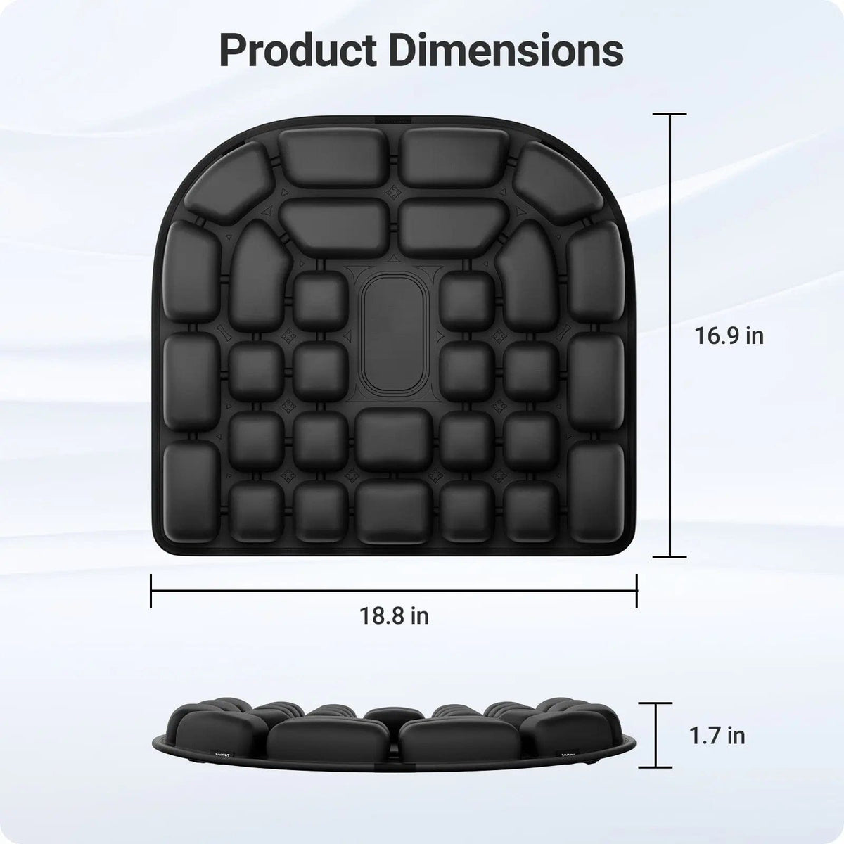 Fold & Travel Mobility accessibility equipment Portable Wheelchair Cushions & Travel Airplane Seat Cushion