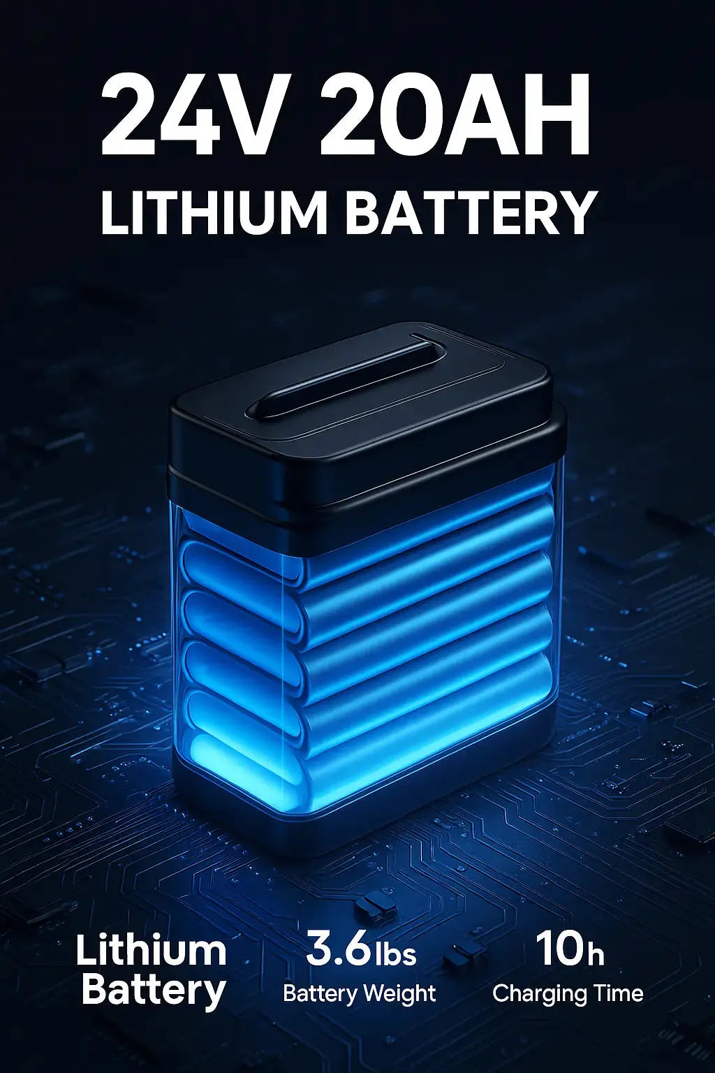 Fold & Travel Mobility accessibility equipment Backup Battery for Power Wheelchair