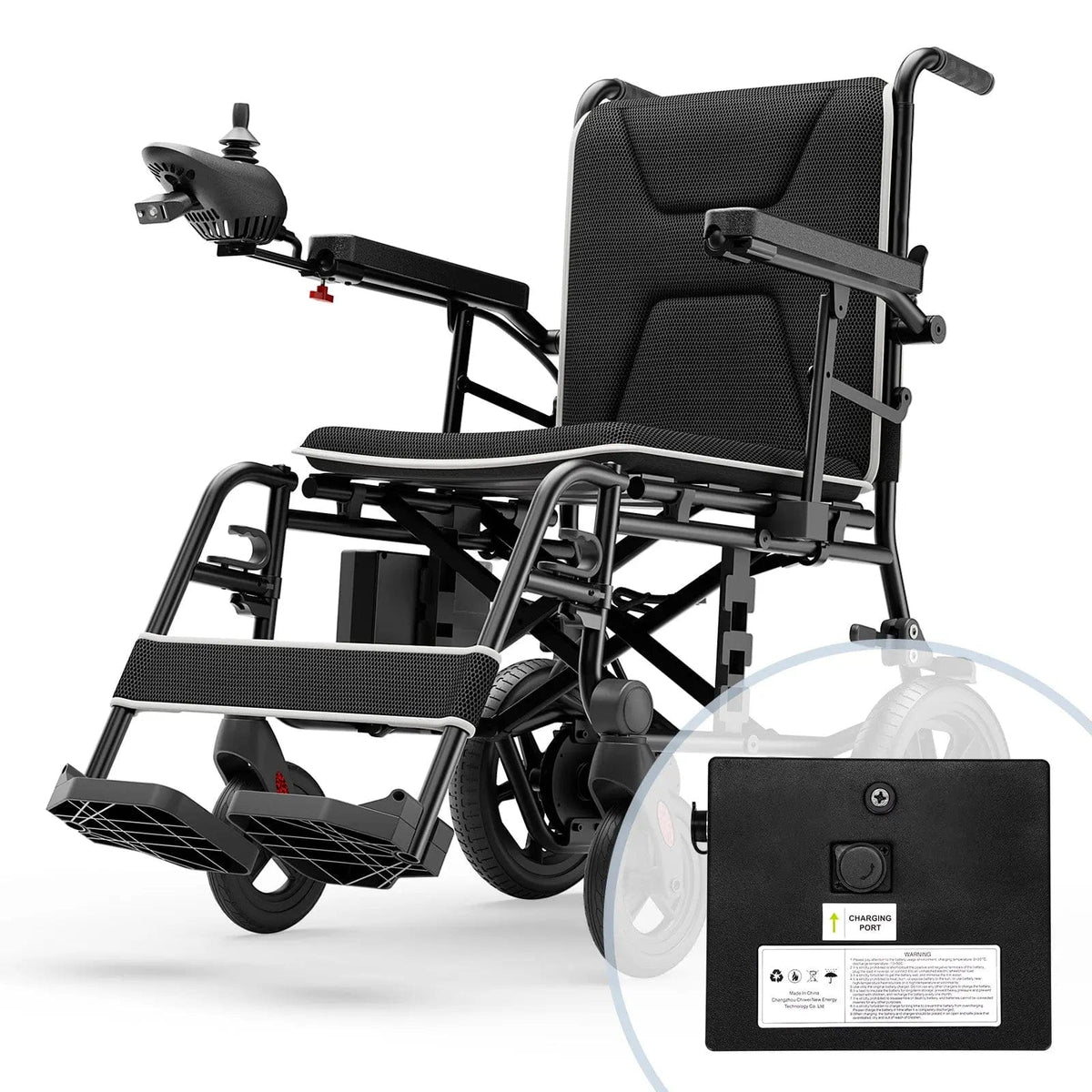 Fold & Travel Mobility accessibility equipment Backup Battery for Power Wheelchair