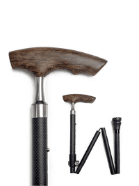 Fold & Travel Mobility Carbon Fiber Cane – Ultra Lightweight Walking Cane for Men & Women | – Model C1