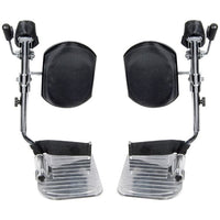 Complete Medical Wheelchairs & Accessories Elevating Leg Rests Only Heavy-Duty w/Calf Pads (pr)