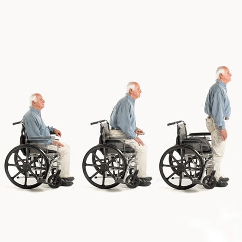 Complete Medical Aids to Daily Living Lift Assist Cushion for Wheelchairs by Sit n Stand