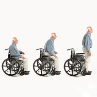 Complete Medical Aids to Daily Living Lift Assist Cushion for Wheelchairs by Sit n Stand