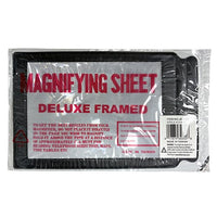 Complete Medical Aids to Daily Living Magnifier Full Page Reading Fresnel 7"x10" w/Border