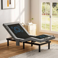 Fold & Travel Mobility Zero Gravity Adjustable Bed Frame with Massage and Wireless Remote
