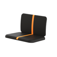 Fold & Travel Mobility Replacement Seat Cushion&Backrest for W1 Electric Wheelchair