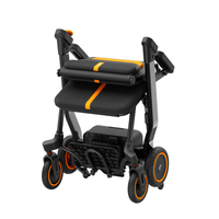 Fold & Travel Mobility Wheelchair Cert Refurbished 2-in-1 W1 – Electric Wheelchair & Smart Walking Aid