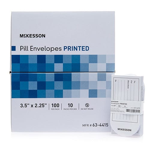 Pill Envelopes Box Bx/1000 McKesson