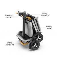 Fold & Travel Mobility Mobility Scooter Lightweight Mobility Scooter for Travel & Easy Transport | L5