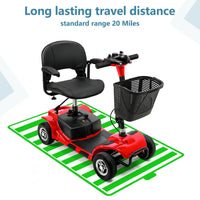 Fold & Travel Mobility accessibility equipment 4 Wheel Travel Scooter W3431