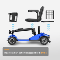 Fold & Travel Mobility Scooter Mobility Scooter D1