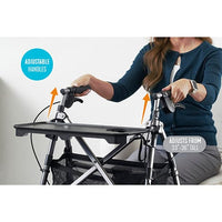 Complete Medical Mobility Products Wonder Indoor Rollator with Tray