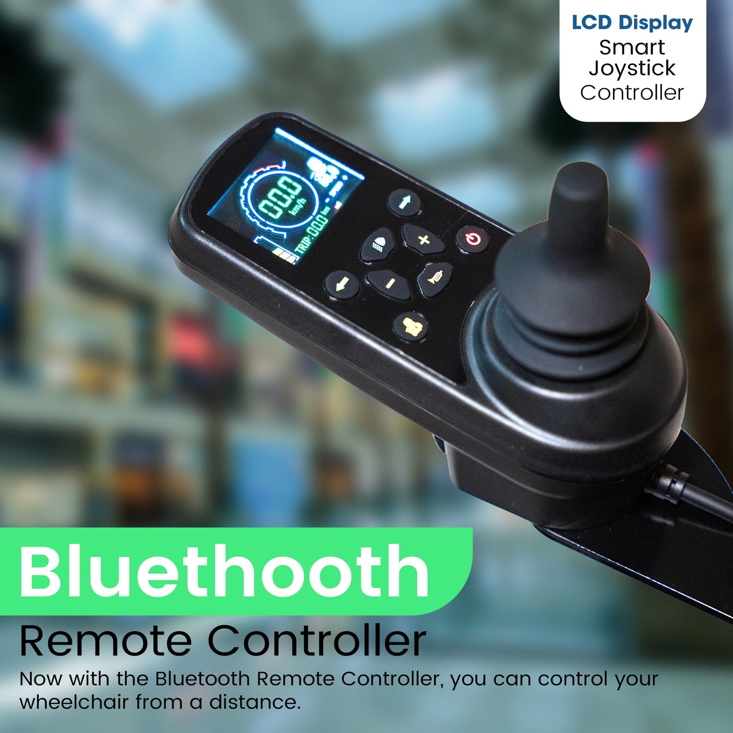 Fold and Travel Electric Wheelchair Black Frame, Black Seat Premium Lightweight Folding Electric Wheelchair Fold And Travel Powered Mobility Scooter Automated Wheel Chair For Adults and Seniors