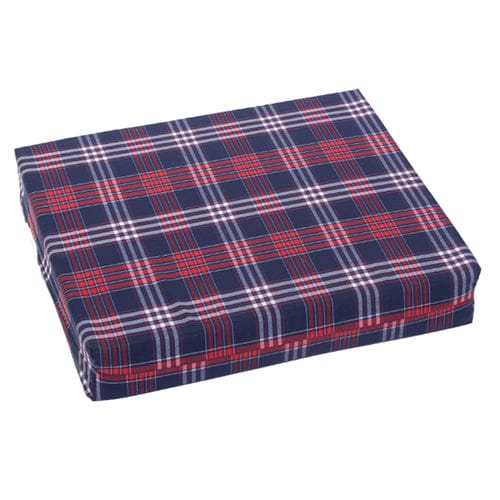 Complete Medical Wheelchairs & Accessories Wheelchair Cushion 4" Plaid 18" X 16" X 4"