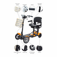 Fold & Travel Mobility Mobility Scooter Refurbished Dragon Mobile EX