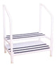 Complete Medical Aids to Daily Living Step Stool, MRI, Two Steps PVC w/Handrails,