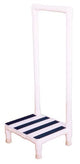 Complete Medical Aids to Daily Living Step Stool, MRI, Single Step PVC, w/Handrail,